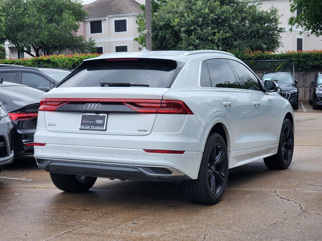 used 2023 Audi Q8 car, priced at $44,422