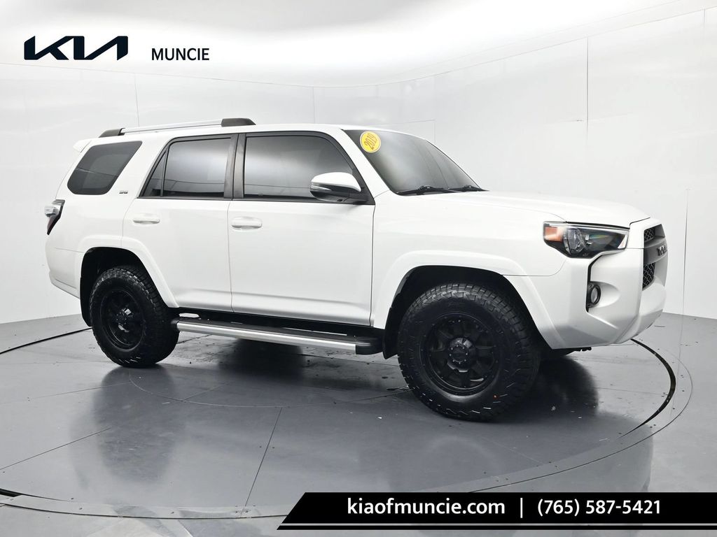 Super White 2019 Toyota 4Runner SUV / Crossover Four-Wheel Drive 5-Speed Automatic Overdrive
