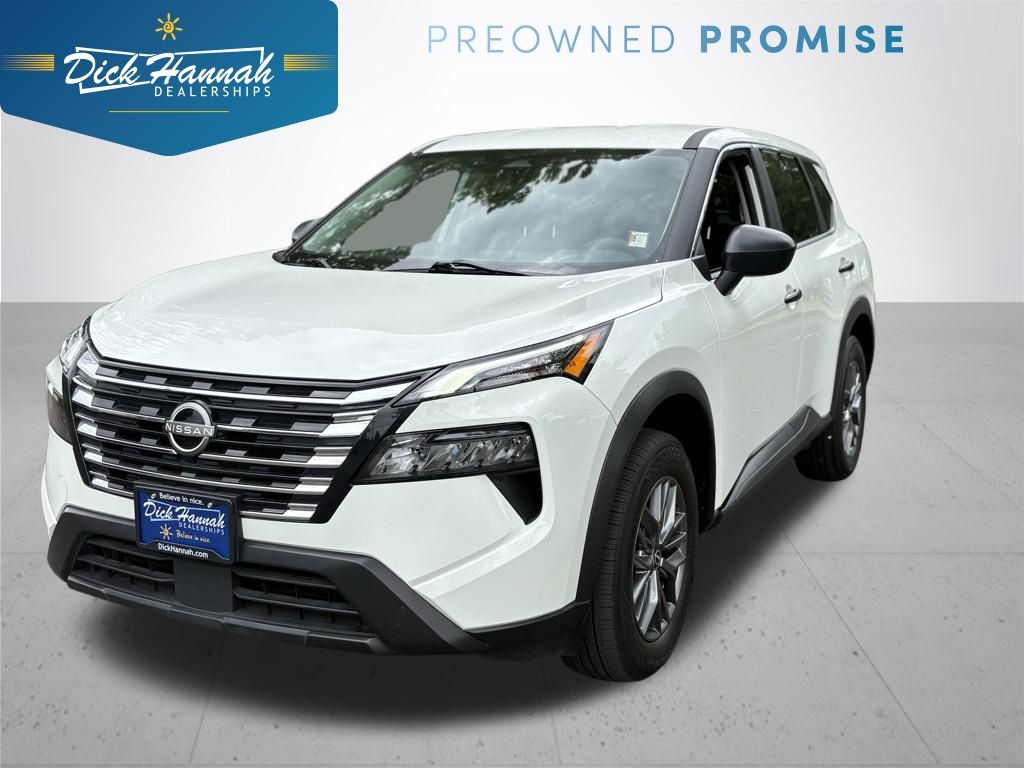 Glacier White 2024 Nissan Rogue SUV / Crossover All-Wheel Drive Continuously Variable Transmission