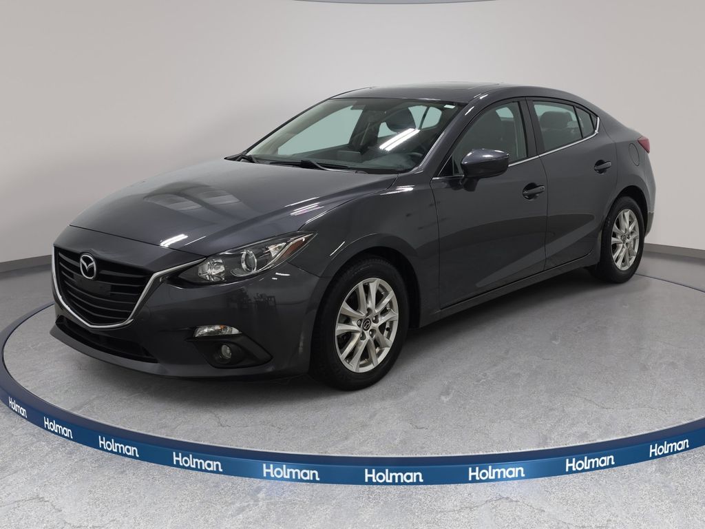 Meteor Gray Mica 2015 Mazda MAZDA3 Sedan Front-Wheel Drive 6-Speed Automatic