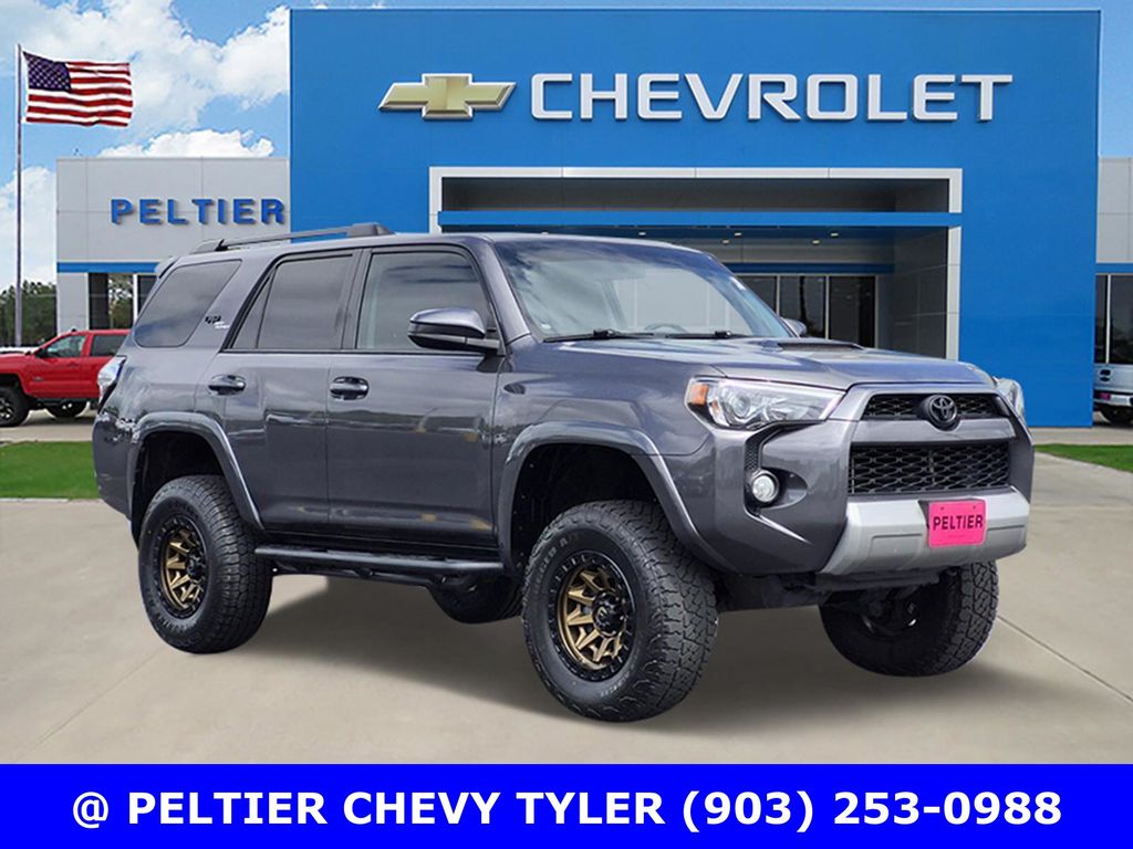 Magnetic Gray Metallic 2019 Toyota 4Runner TRD Off-Road 4WD SUV / Crossover Four-Wheel Drive 5-Speed Automatic Overdrive
