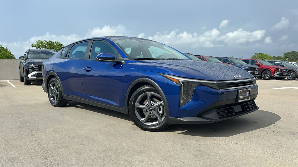 2025 Kia K4 LXS Blue at Shottenkirk Kia Fort Bend