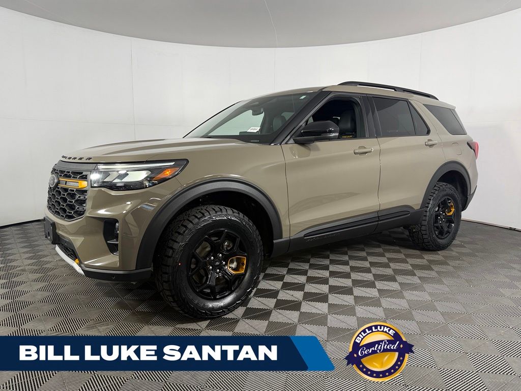 Marsh Gray 2026 Ford Explorer Tremor AWD SUV / Crossover All-Wheel Drive Automatic