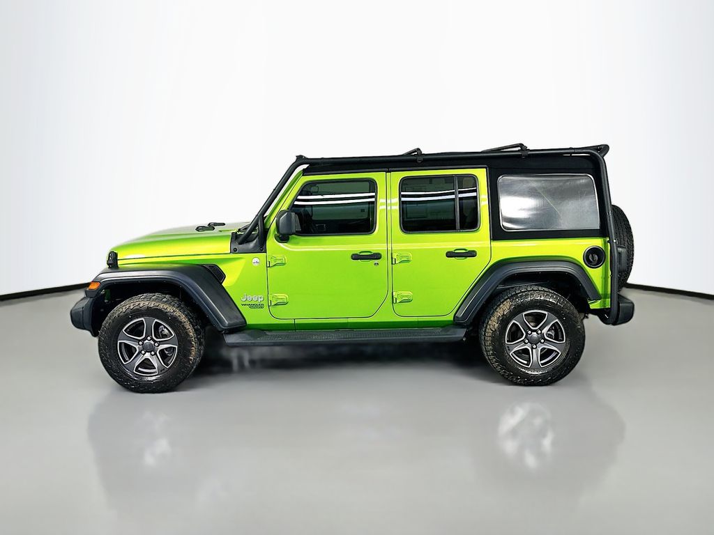 Used 2019 Green Jeep Unlimited Sport S image 4