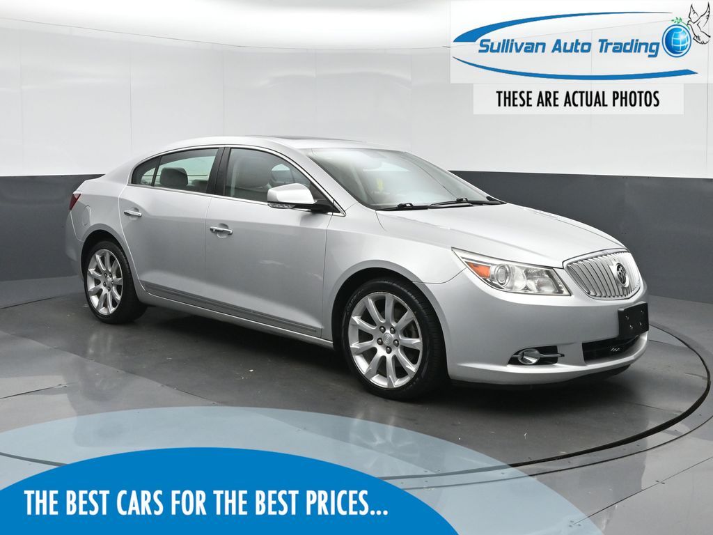 Quicksilver Metallic 2010 Buick LaCrosse Sedan Front-Wheel Drive 6-Speed Automatic Overdrive