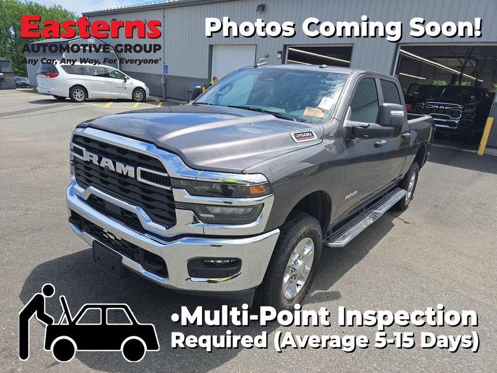 Gray (Granite Crystal Metallic Clearcoat) 2026 RAM 2500 Big Horn Crew Cab 4WD Pickup Truck Four-Wheel Drive 8-Speed Automatic