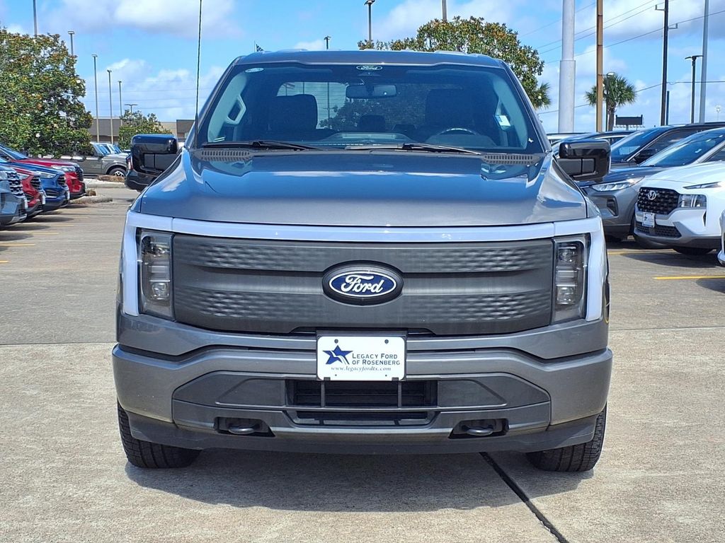 2025 Ford F-150 Lightning XLT Gray at DeMontrond Ford