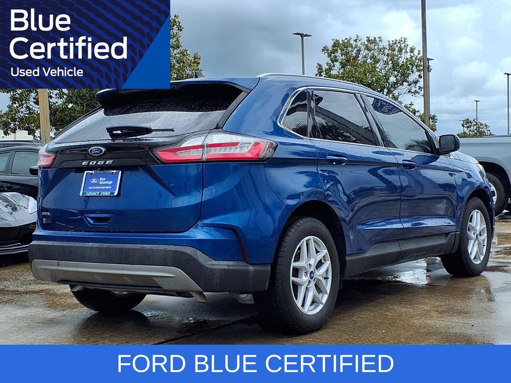 2021 Ford Edge SEL Blue at Legacy Ford
