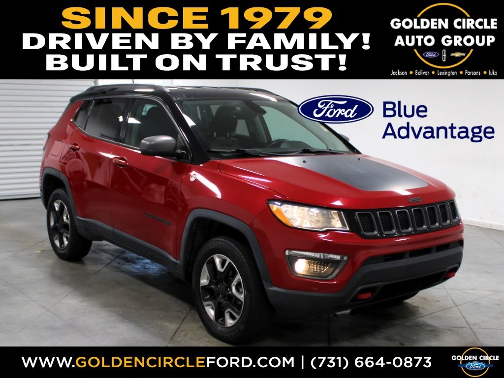 Redline Pearlcoat 2018 Jeep Compass SUV / Crossover Four-Wheel Drive 9-Speed Automatic