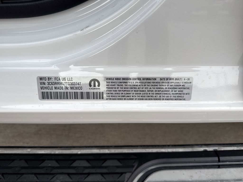 2026 Ram 3500 Laramie White at Mac Haik CDJR North Houston
