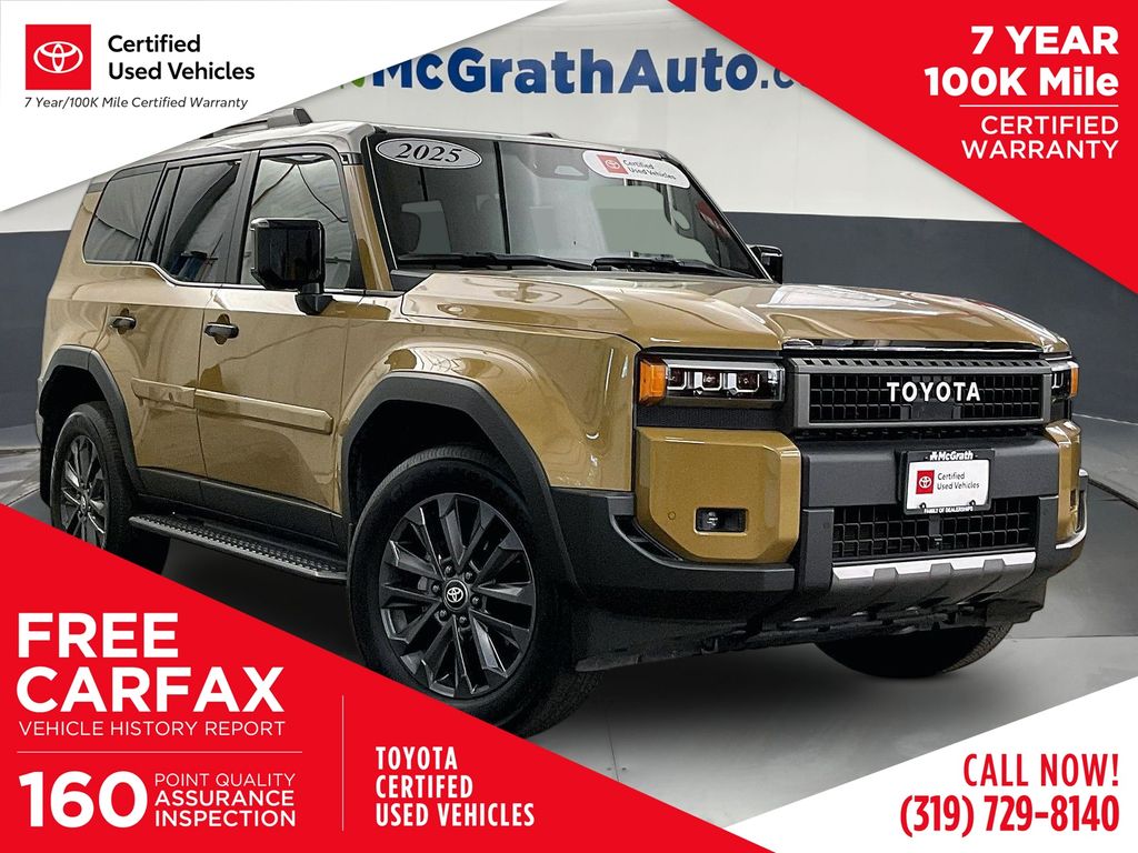 Gray 2025 Toyota Land Cruiser SUV / Crossover Four-Wheel Drive 8-Speed Automatic