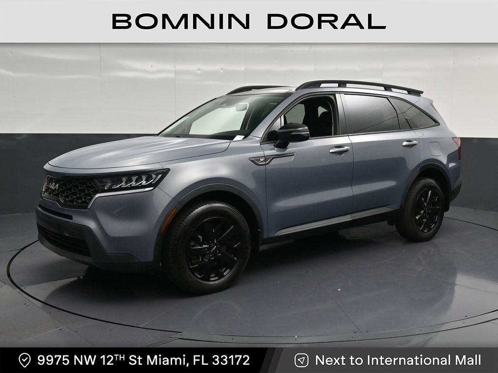 Silver 2023 Kia Sorento SUV / Crossover All-Wheel Drive 8-Speed Automatic