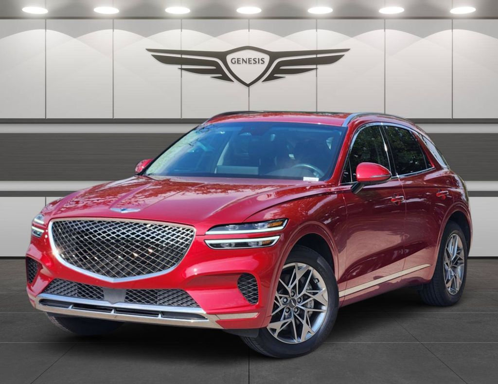 Mauna Red 2023 Genesis GV70 SUV / Crossover All-Wheel Drive 8-Speed Automatic