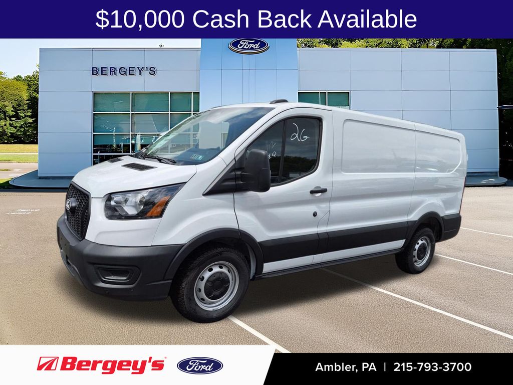 Oxford White 2026 Ford Transit Cargo Van Rear-Wheel Drive