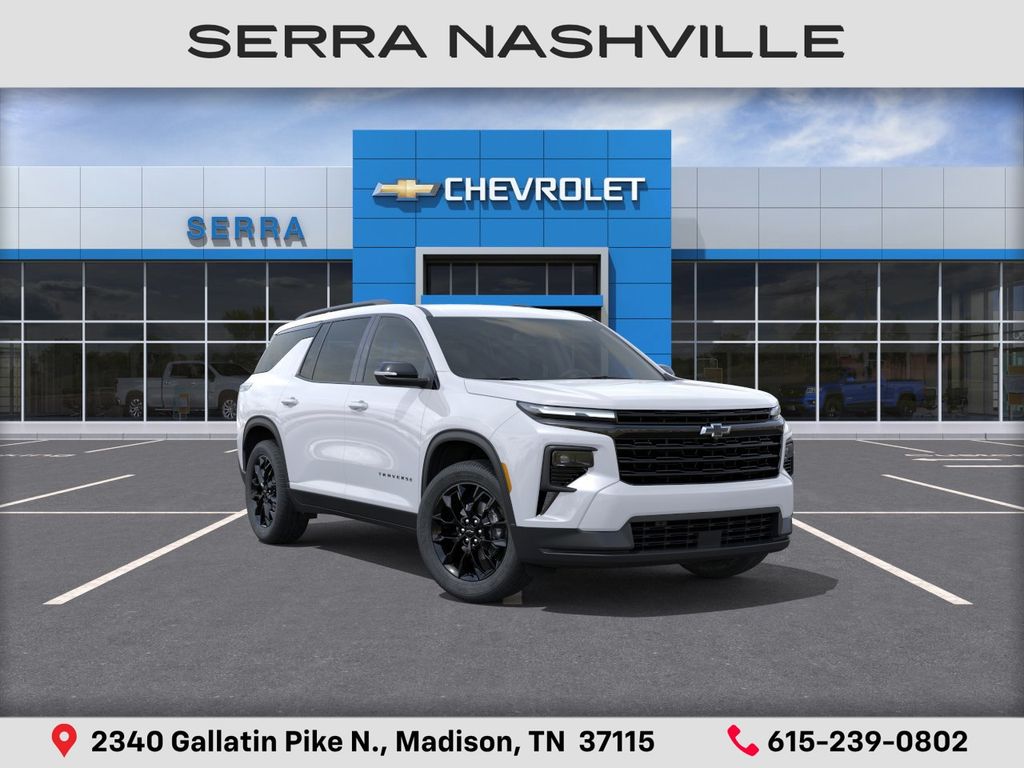 Summit White 2026 Chevrolet Traverse LT FWD SUV / Crossover Front-Wheel Drive 8-Speed Automatic