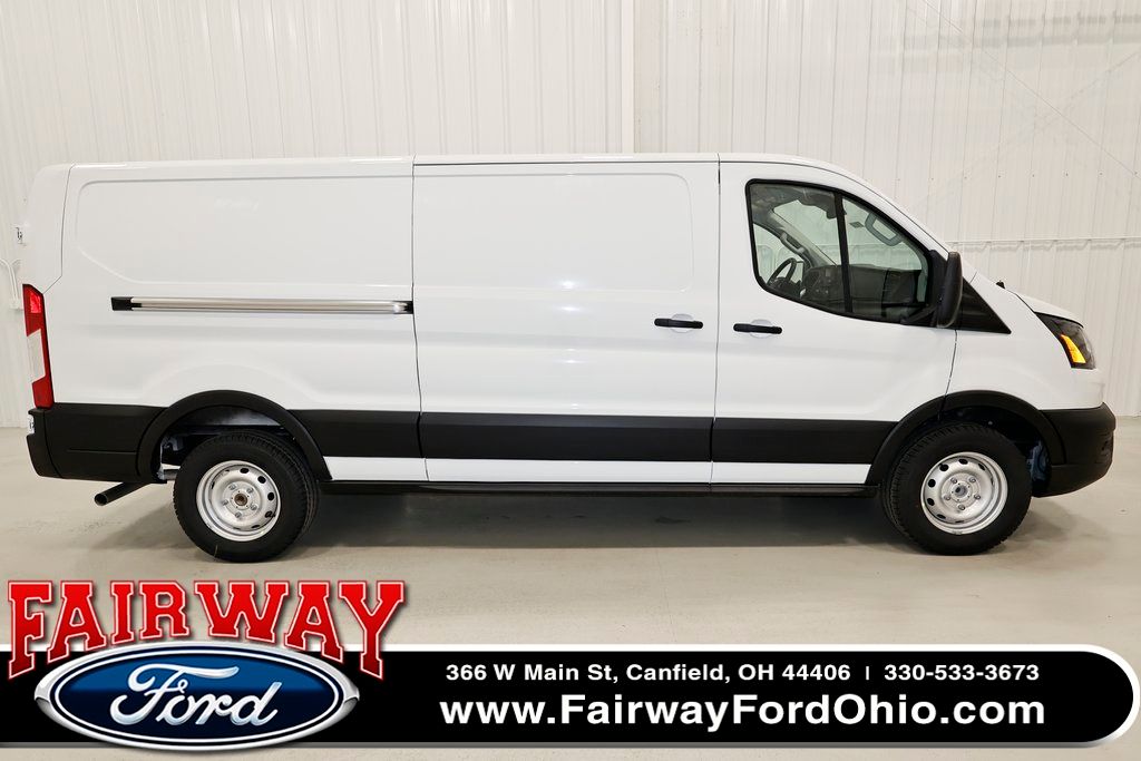 Oxford White 2025 Ford Transit Cargo 250 Low Roof RWD Van Rear-Wheel Drive