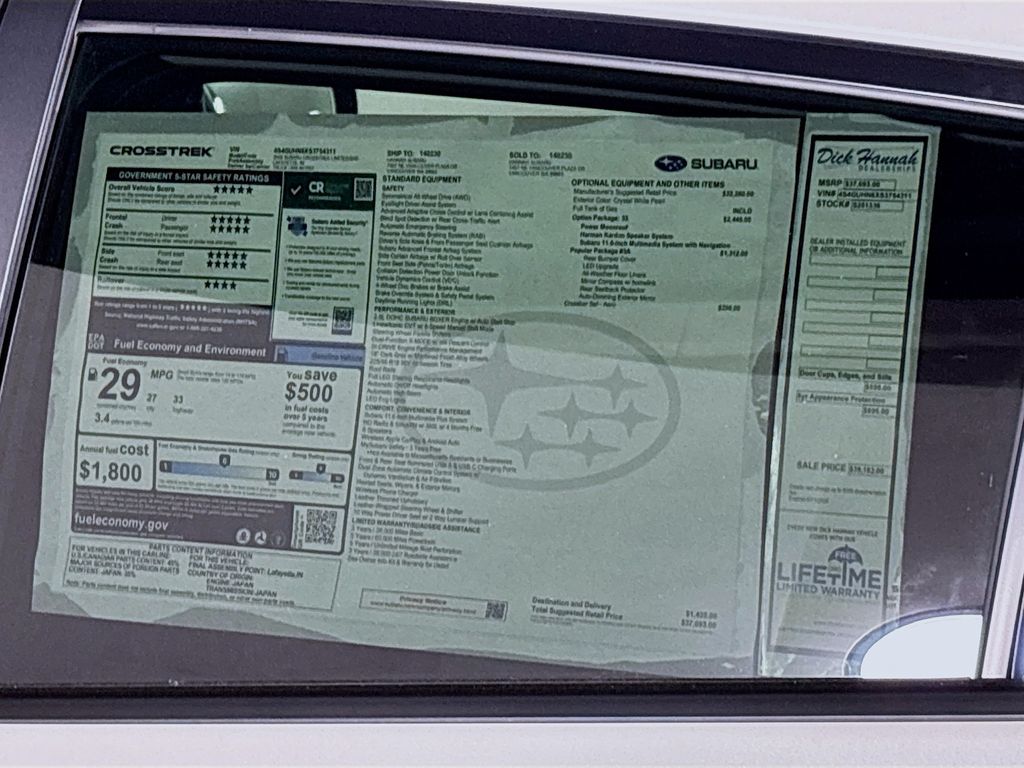 2025 Subaru Crosstrek Limited