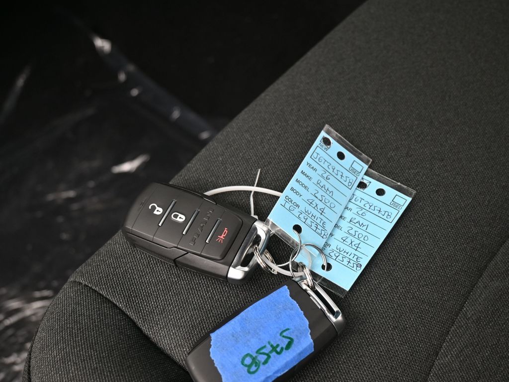 New 2026 Bright White Clearcoat Ram Tradesman image 18