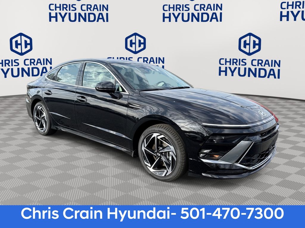 Abyss Black 2026 Hyundai Sonata SEL Sport FWD Sedan Front-Wheel Drive 8-Speed Automatic