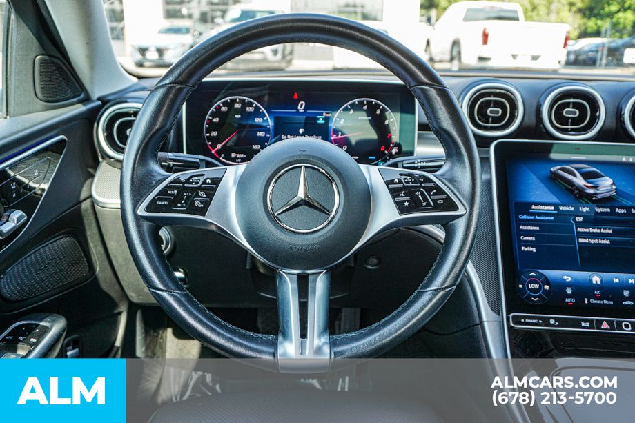 Used 2025 Black Mercedes-Benz C 300 image 27