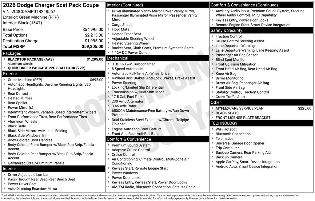 New 2026 Green Dodge Scat Pack image 38