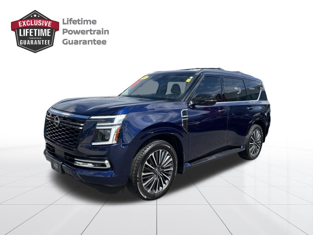 Deep Ocean Blue Pearl 2025 Nissan Armada SUV / Crossover Four-Wheel Drive 9-Speed Automatic