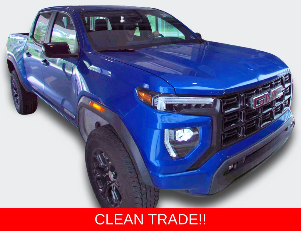 Blue Metallic 2023 GMC Canyon Pickup Truck Four-Wheel Drive 8-Speed Automatic