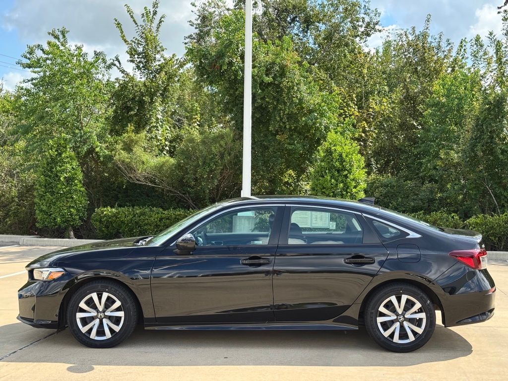 2025 Honda Civic LX Black at Baytown Hyundai