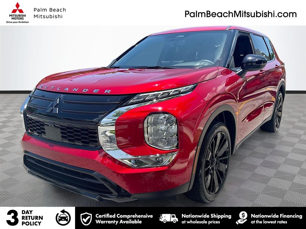 Red Diamond 2026 Mitsubishi Outlander SUV / Crossover Front-Wheel Drive Continuously Variable Transmission