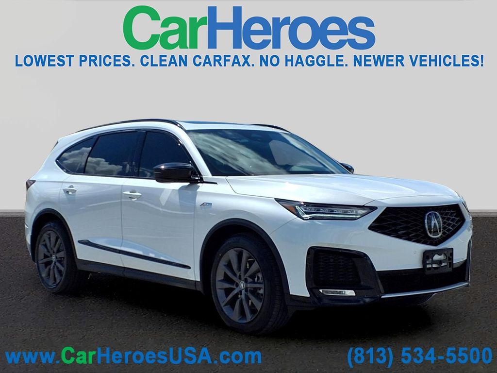 Platinum White Pearl 2025 Acura MDX SUV / Crossover All-Wheel Drive Automatic