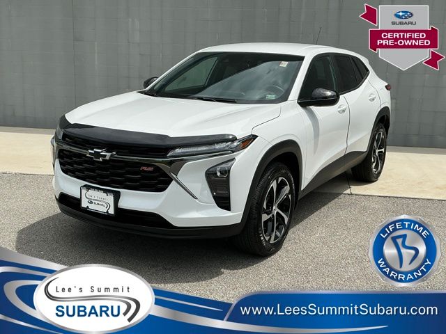 Summit White 2025 Chevrolet Trax SUV / Crossover Front-Wheel Drive 6-Speed Automatic