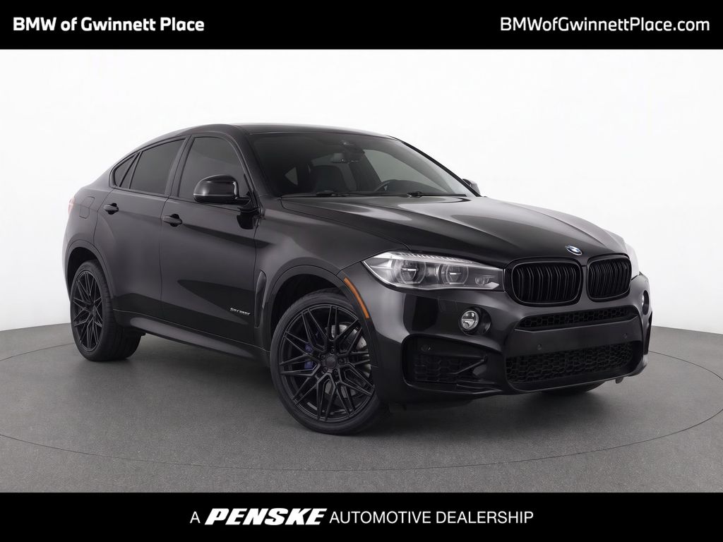 Black Sapphire Metallic 2019 BMW X6 SUV / Crossover All-Wheel Drive 8-Speed Automatic