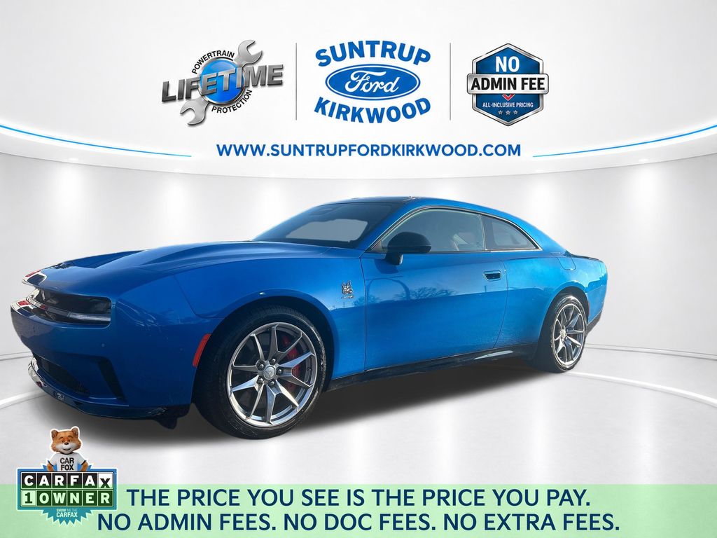 Bludicrous 2025 Dodge Charger Daytona Coupe All-Wheel Drive 1-Speed Automatic