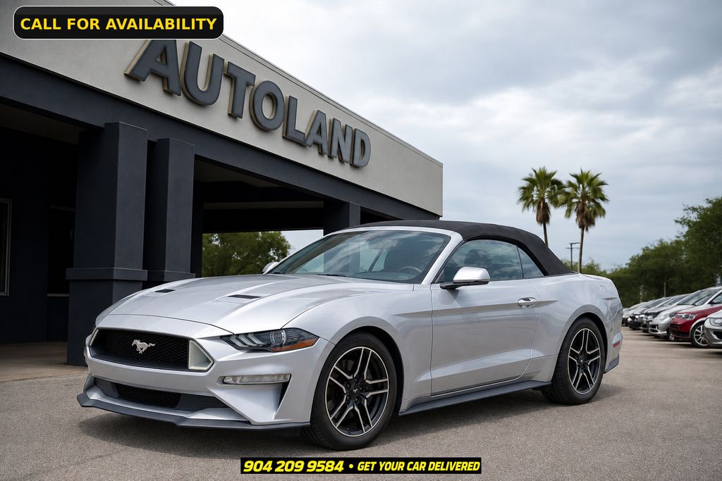 Ingot Silver 2019 Ford Mustang Convertible Rear-Wheel Drive Automatic