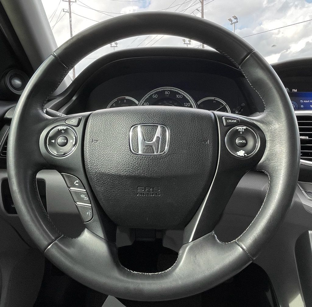 2013 Honda Accord EX-L Blue at Don McGill Toyota