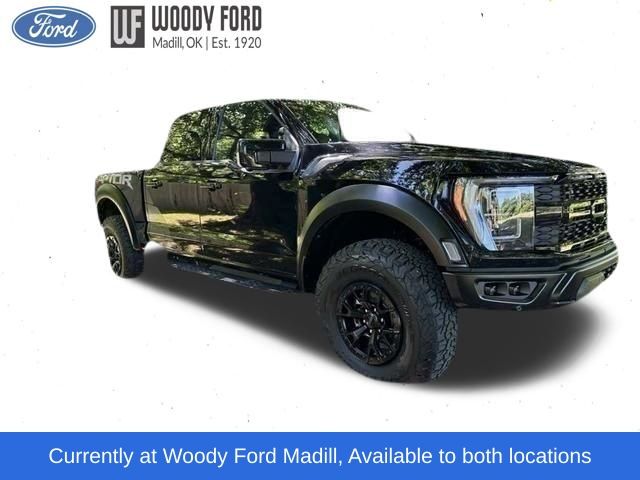 Agate Black Metallic 2023 Ford F-150 Raptor SuperCrew 4WD Pickup Truck Four-Wheel Drive Automatic