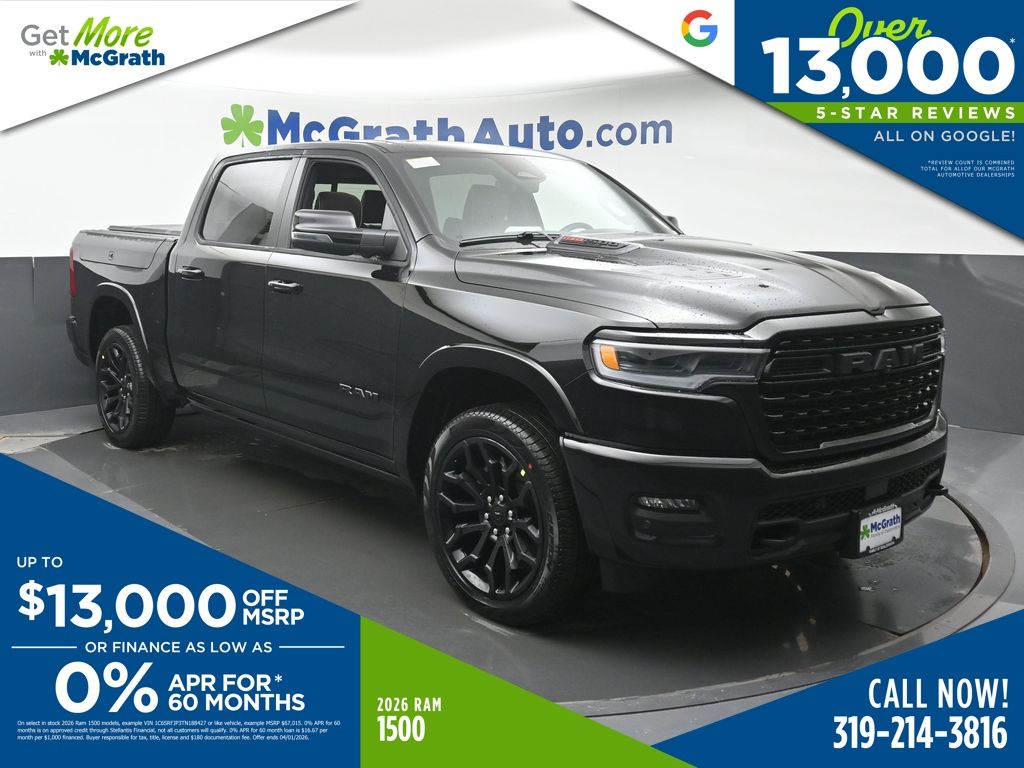2026 RAM 1500 Limited Crew Cab 4WD