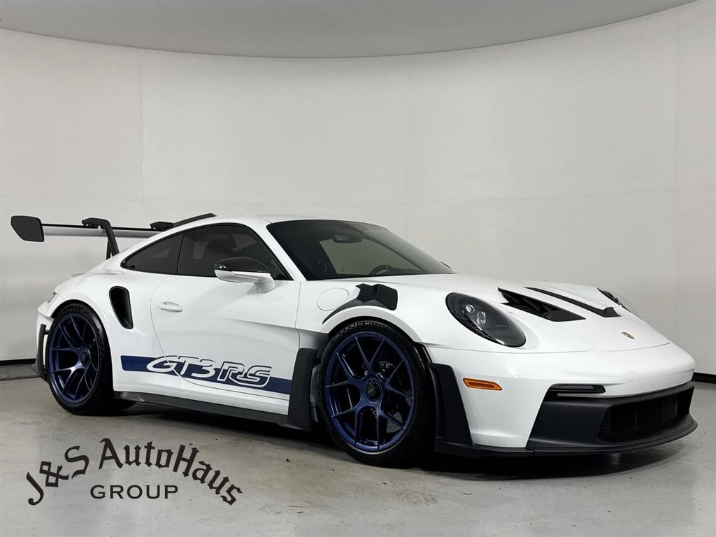 White 2024 Porsche 911 GT3 RS Coupe RWD Coupe Rear-Wheel Drive 7-Speed Automatic