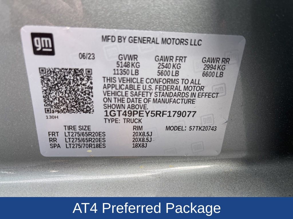 2024 GMC Sierra 2500HD AT4