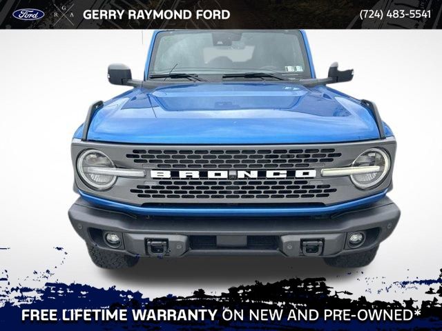 Blue Metallic 2022 Ford Bronco SUV / Crossover Four-Wheel Drive Automatic