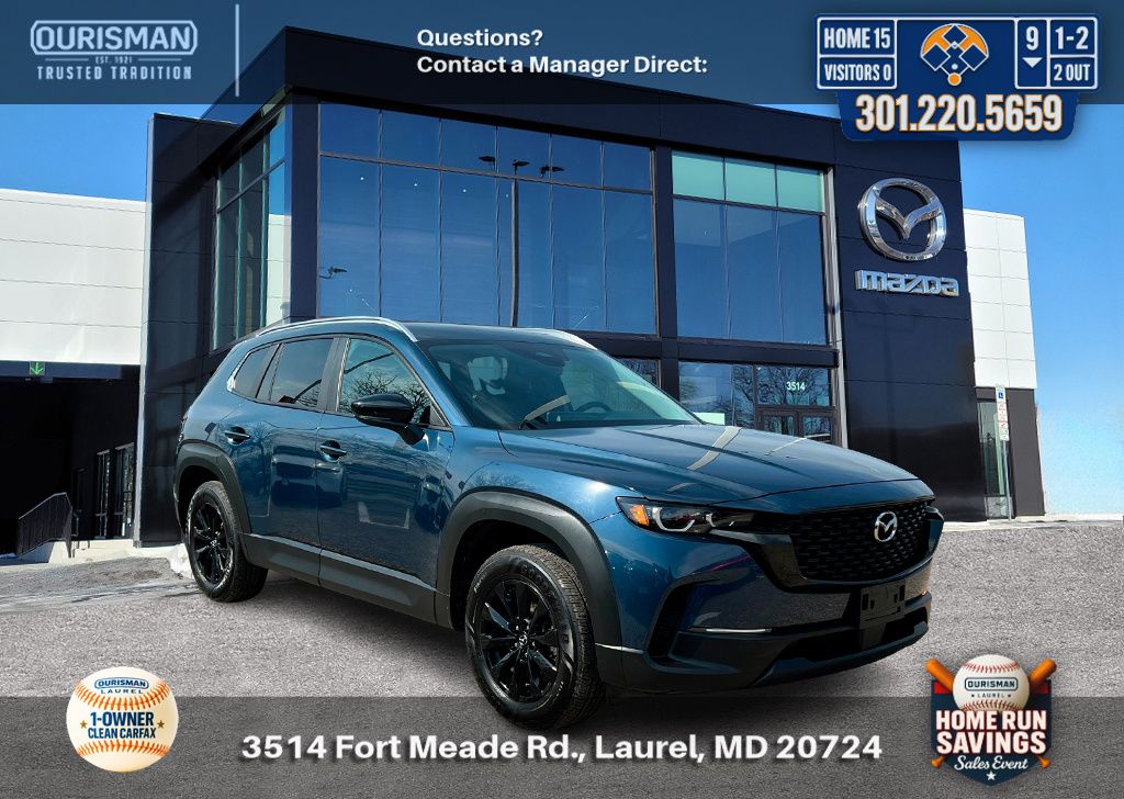Blue Metallic 2025 Mazda CX-50 2.5 S Premium AWD SUV / Crossover All-Wheel Drive 6-Speed Automatic