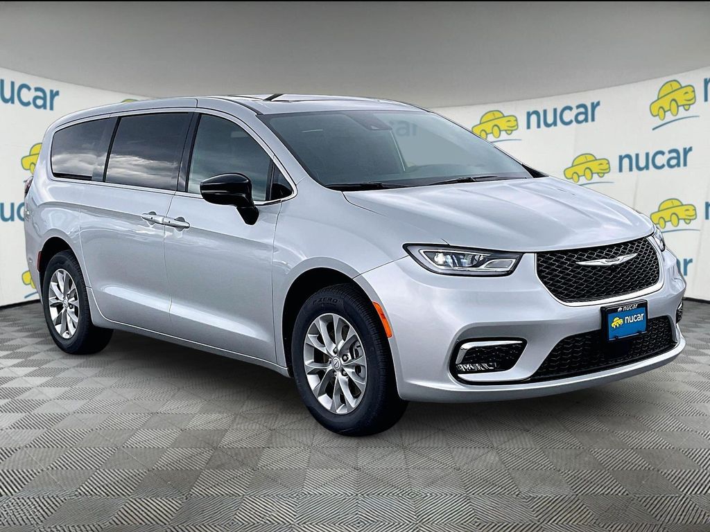Silver 2026 Chrysler Pacifica Minivan All-Wheel Drive 9-Speed Automatic