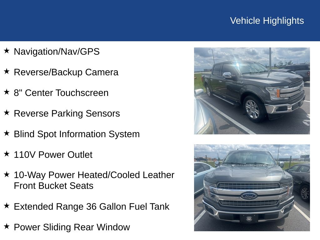 2018 Ford F-150 LARIAT