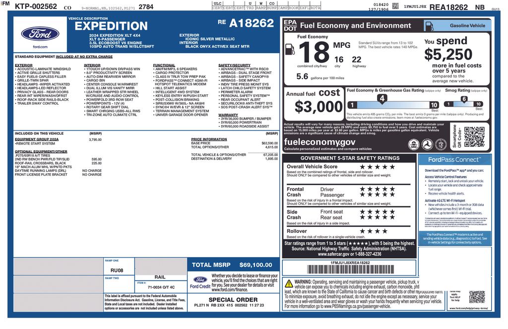 Certified Used 2024 Silver Ford XLT image 5