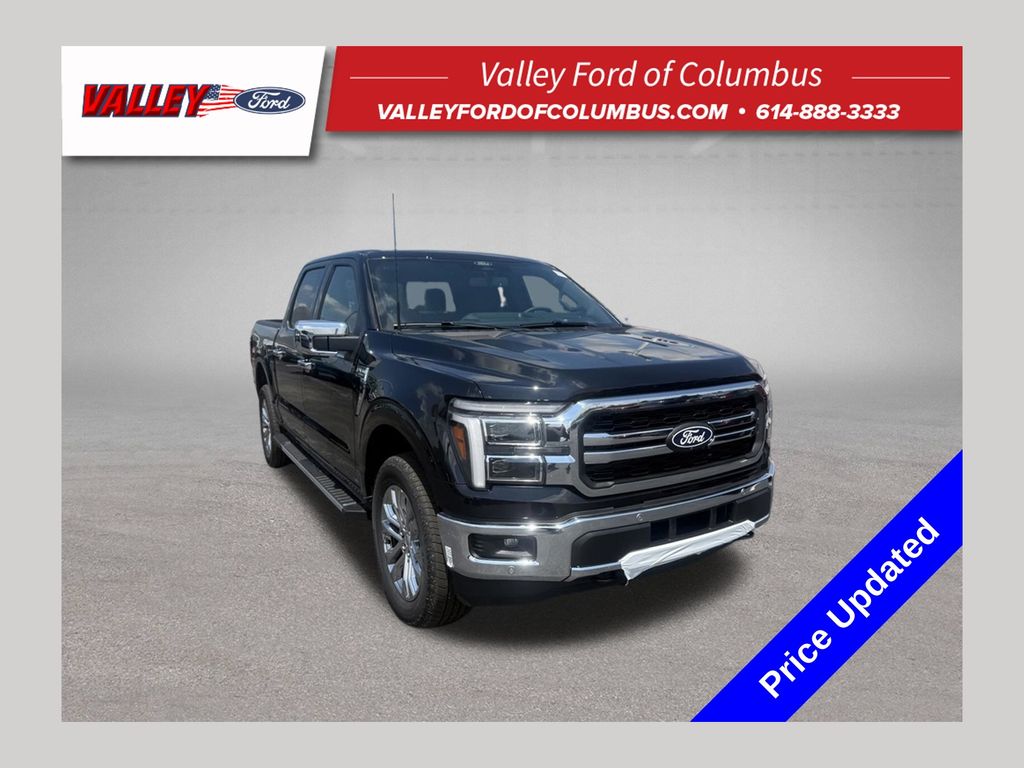 Agate Black Metallic 2026 Ford F-150 Pickup Truck Four-Wheel Drive Automatic