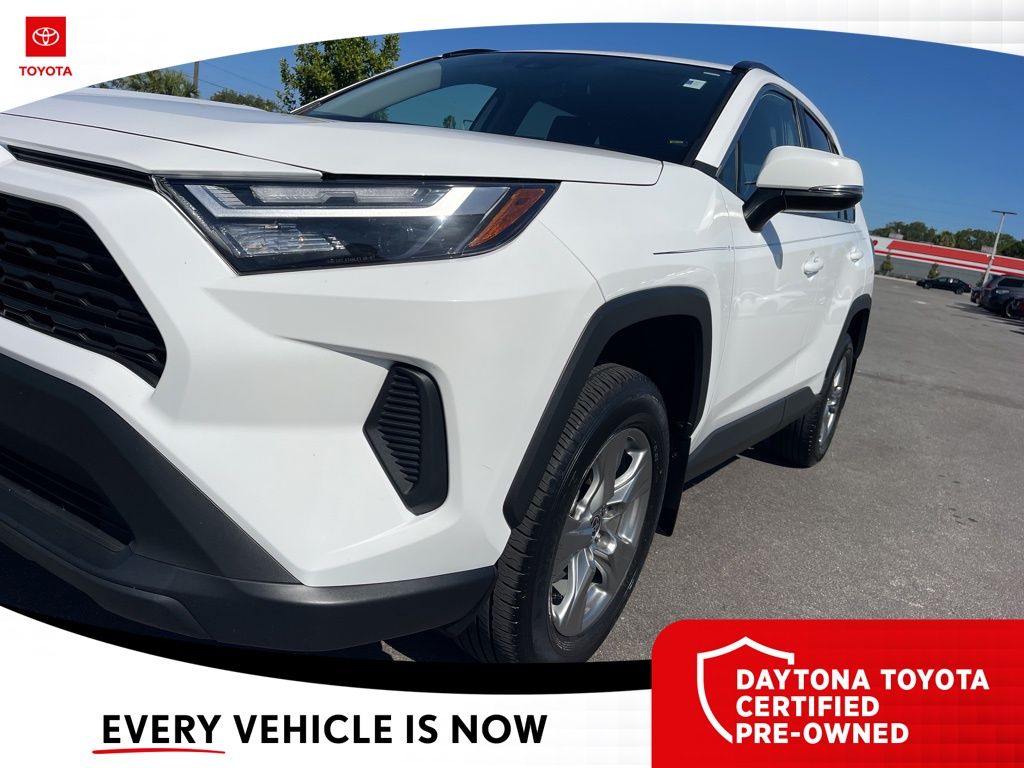 Certified 2024 Toyota RAV4 XLE with VIN 2T3W1RFVXRC274539 for sale in Daytona Beach, FL
