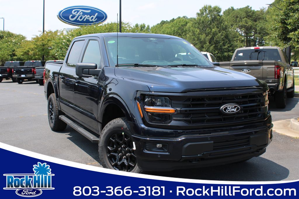 Agate Black Metallic 2026 Ford F-150 Pickup Truck Four-Wheel Drive Automatic