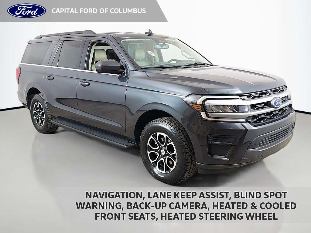 Dark Matter Gray Metallic 2024 Ford Expedition MAX XLT 4WD SUV / Crossover Four-Wheel Drive Automatic