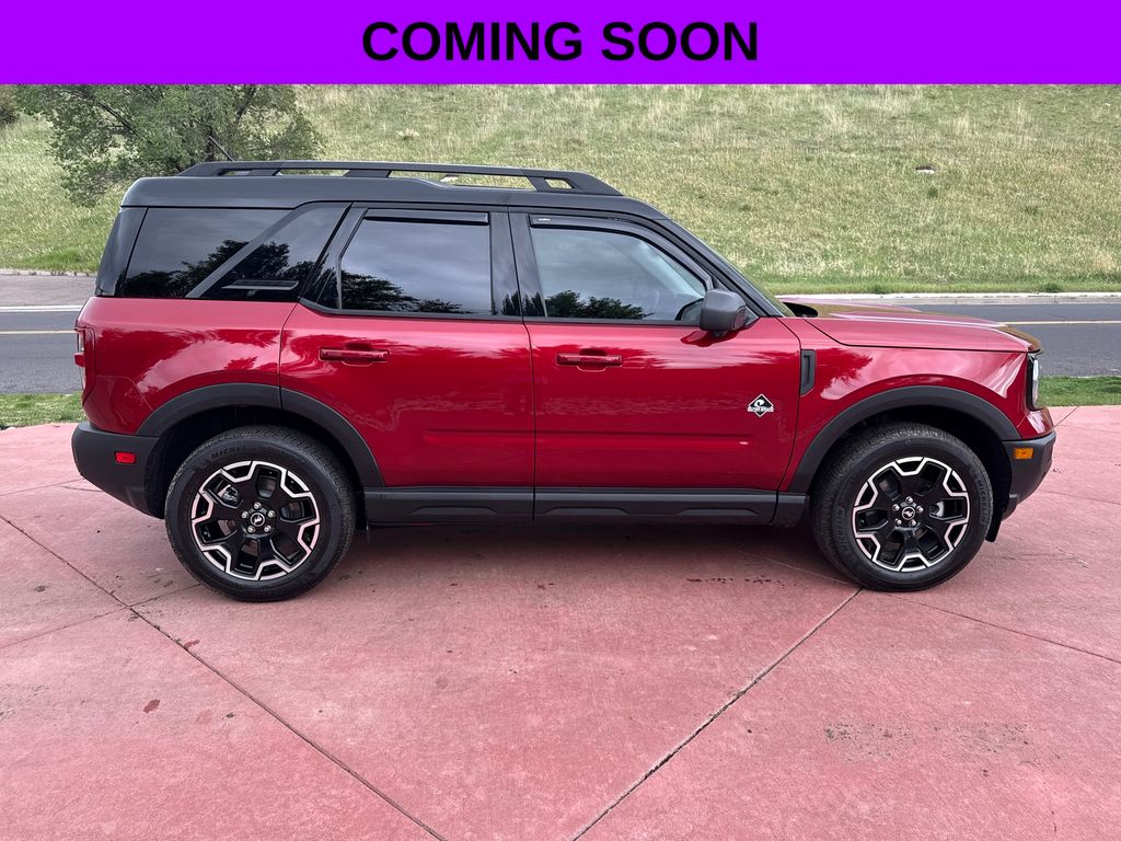 Ruby Red Metallic 2025 Ford Bronco Sport Outer Banks AWD SUV / Crossover All-Wheel Drive 8-Speed Automatic