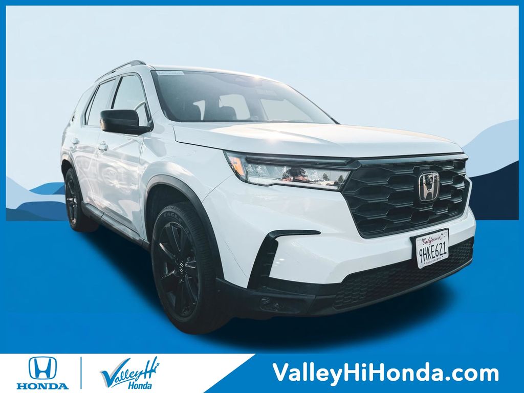 White 2023 Honda Pilot SUV / Crossover Front-Wheel Drive Automatic